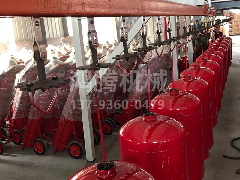 灭兵器喷粉线